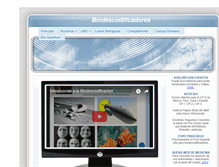 Tablet Screenshot of biodescodificadores.com